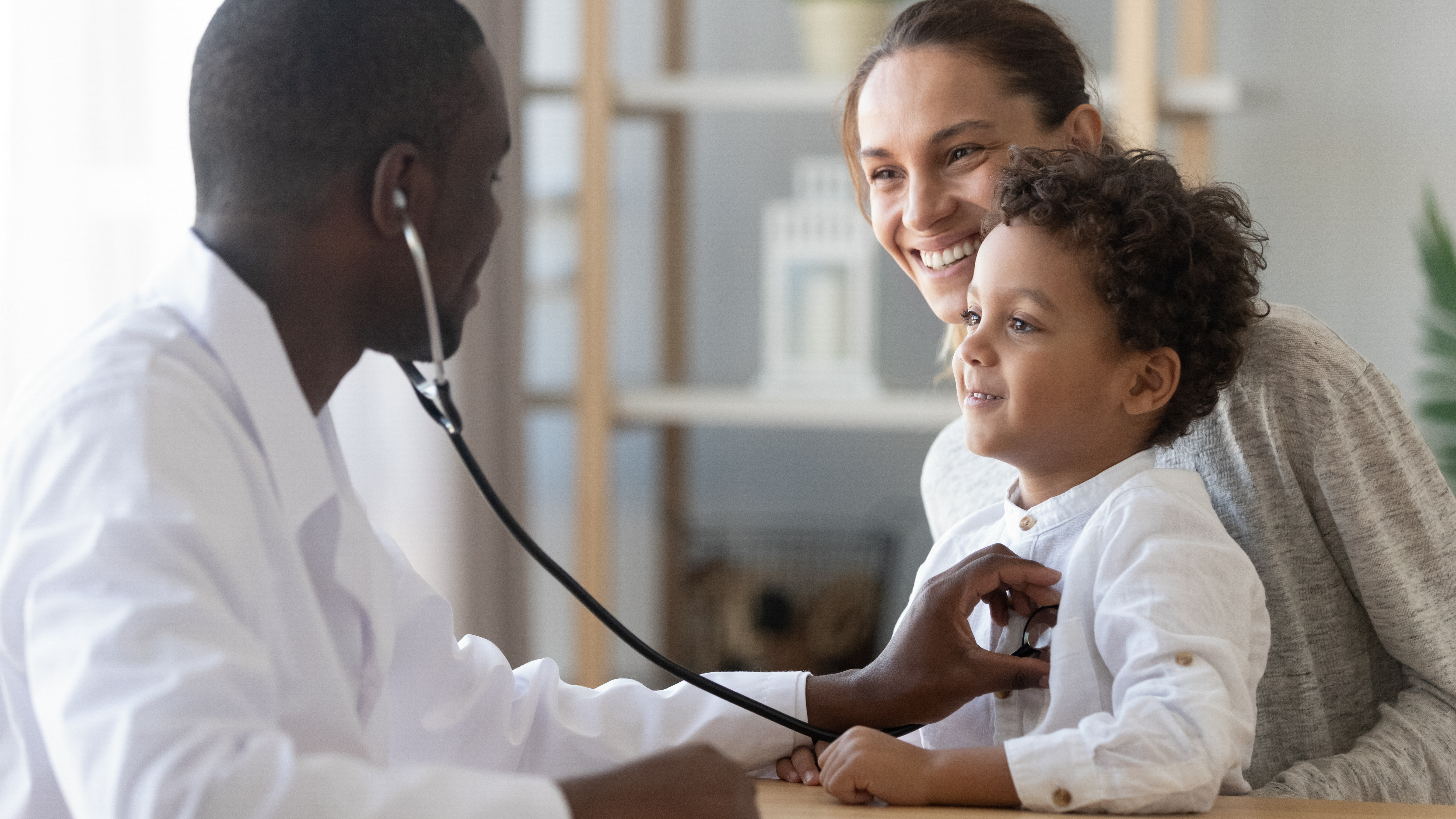 Family enjoying good health together